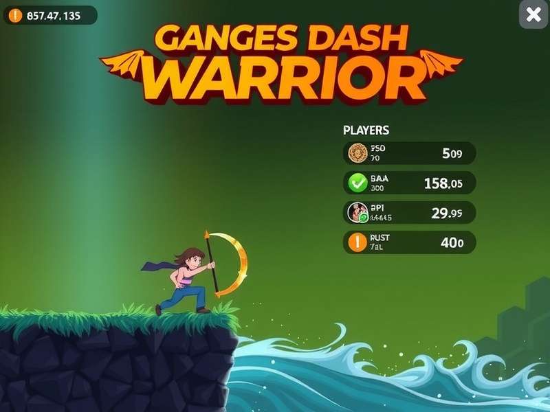 Ganges Dash Warrior Gameplay Screenshot